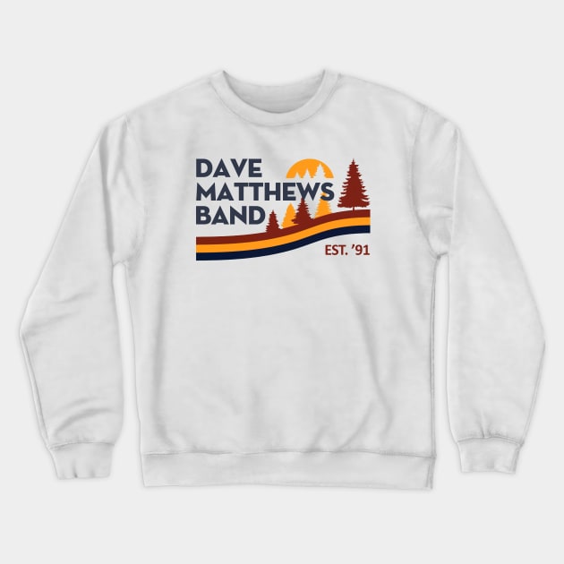 Retro Wilderness DMB Crewneck Sweatshirt by Story At Dawn 